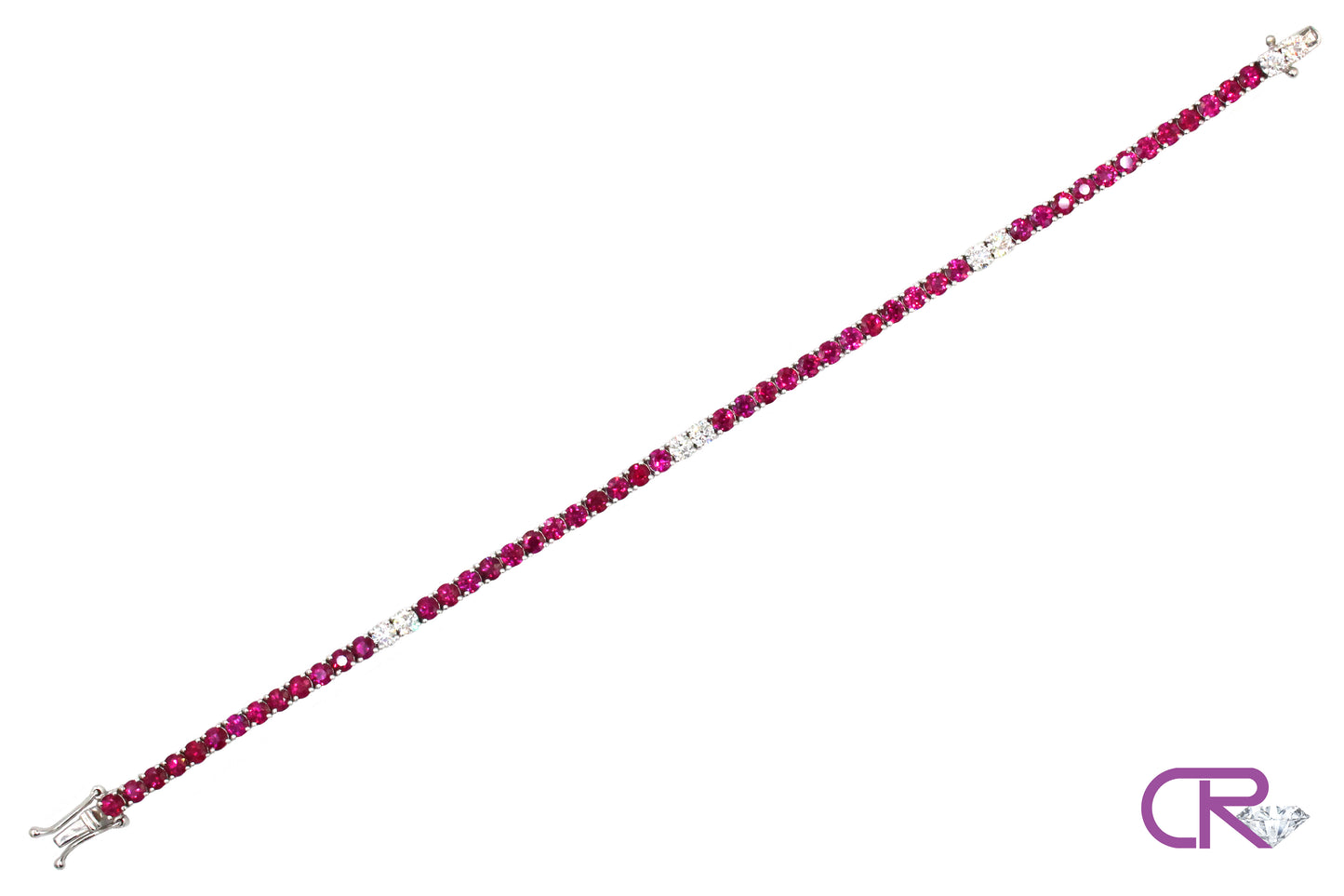 Diamond Ruby Bracelet