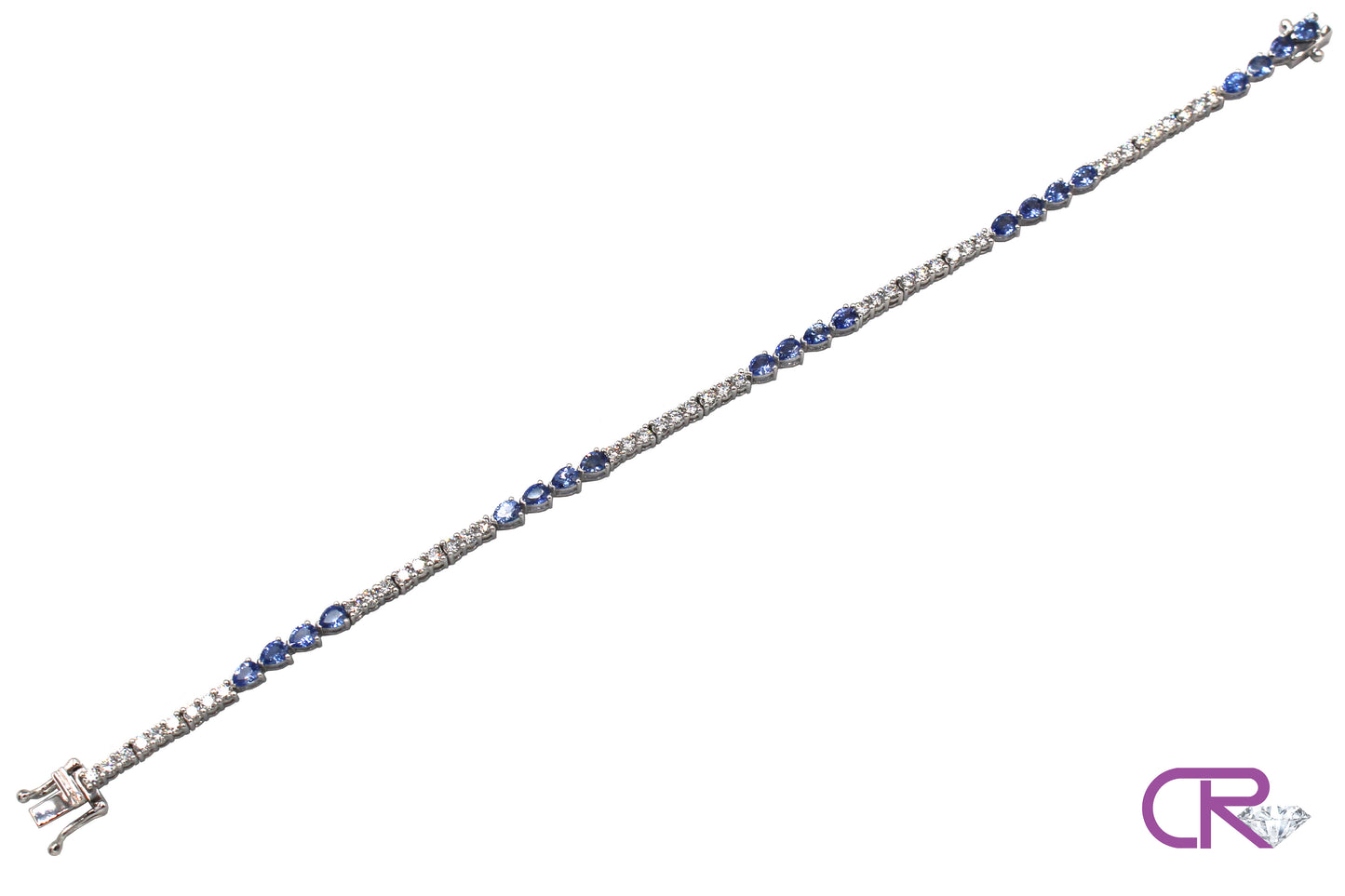 Diamond Sapphire Bracelet