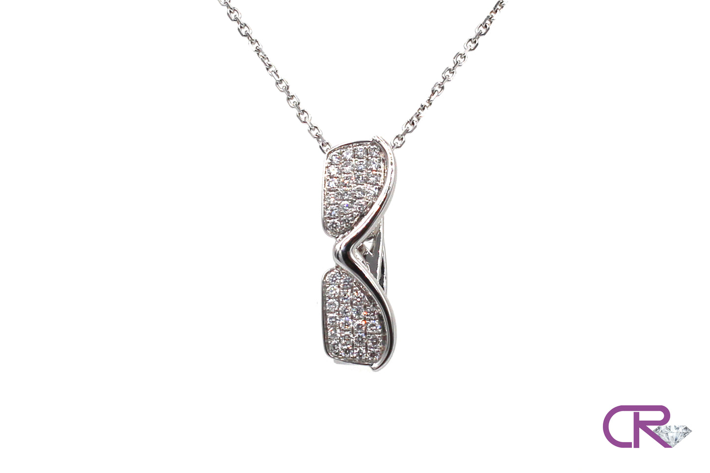 18K Sunglasses Diamond Necklace
