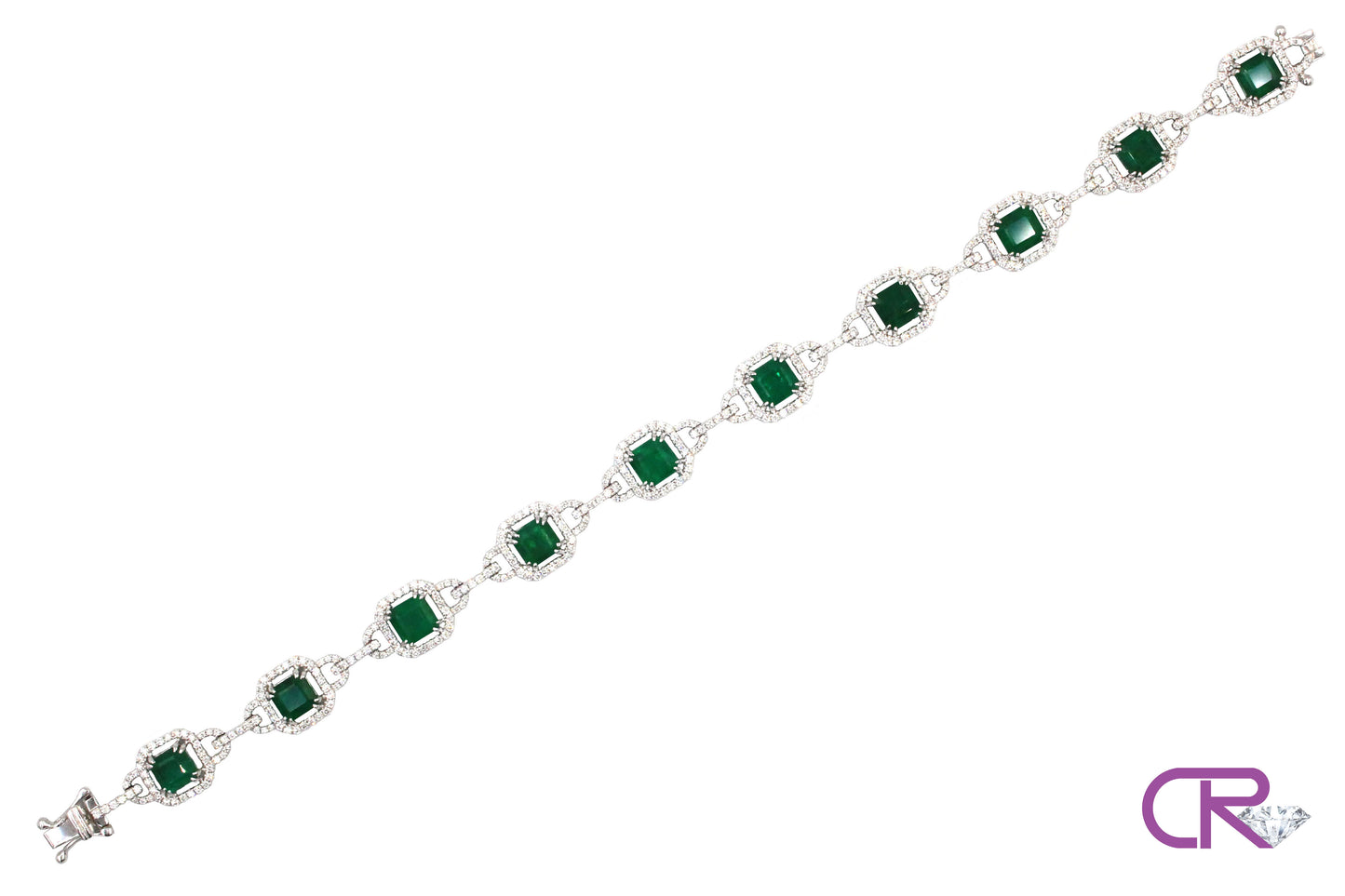 Diamond Emerald Bracelet