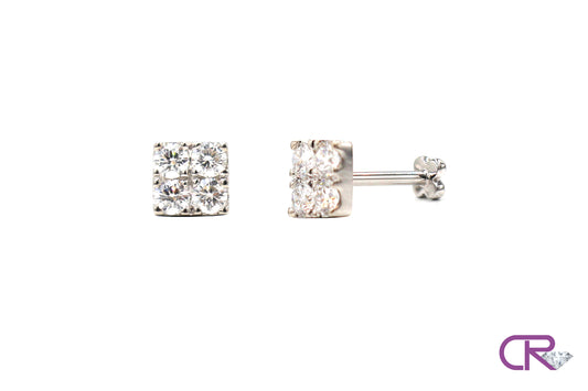 Diamond Square Threaded Stud